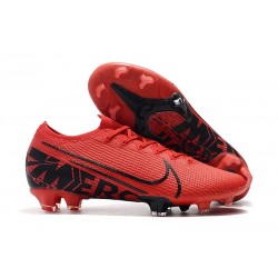 Buty piłkarskie Nike Mercurial Vapor XIII Elite FG Czarny Czerwony