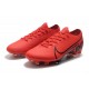 Buty piłkarskie Nike Mercurial Vapor XIII Elite FG Czarny Czerwony