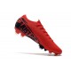 Buty piłkarskie Nike Mercurial Vapor XIII Elite FG Czarny Czerwony