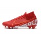 Buty Nike Mercurial Superfly 7 Elite DF FG - Czerwony Biały