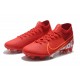 Buty Nike Mercurial Superfly 7 Elite DF FG - Czerwony Biały