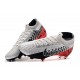 Neymar Buty Nike Mercurial Superfly 7 Elite DF FG - Chrom Czerwony Czarny