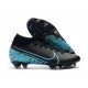 Buty Nike Mercurial Superfly 7 Elite DF FG - Czarny Niebieski