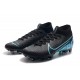 Buty Nike Mercurial Superfly 7 Elite DF FG - Czarny Niebieski