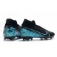 Buty Nike Mercurial Superfly 7 Elite DF FG - Czarny Niebieski