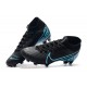 Buty Nike Mercurial Superfly 7 Elite DF FG - Czarny Niebieski