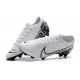 Nike Mercurial Vapor 13 Elite FG Korki Pilkarskie Biały Czarny