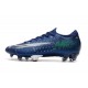 Nike Dream Speed Mercurial Vapor 13 Elite FG Korki Pilkarskie Niebieski