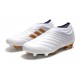 adidas Buty Piłkarskie Copa 19+ FG - Biały Złoto