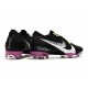 Nike Mercurial Vapor 13 Elite FG Korki Pilkarskie Czarny Fioletowy Biały