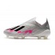 Buty Piłkarskie adidas X 19+ FG Srebro Czarny Różowy