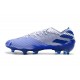 adidas Nemeziz 19.1 FG Buty - Niebieski Biały