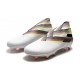 Buty piłkarskie adidas Nemeziz 19+ Fg Biały Czarny Srebro