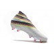 Buty piłkarskie adidas Nemeziz 19+ Fg Biały Czarny Srebro