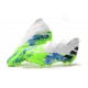 Buty piłkarskie adidas Nemeziz 19+ Fg Biały Zielony Niebieski