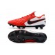 Buty Piłkarskie Nike Tiempo Legend VIII FG -Biały Czerwony