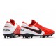 Buty Piłkarskie Nike Tiempo Legend VIII FG -Biały Czerwony