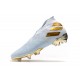 Buty piłkarskie adidas Nemeziz 19+ Fg Niebieski Złoty Biały