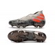 Buty piłkarskie adidas Nemeziz 19+ Fg Szary Pomarańczowy Kremowy