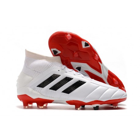 Buty piłkarskie adidas Predator 19.1 FG -Biały 