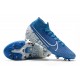 Buty piłkarskie Nike Mercurial Superfly VII Elite AG-PRO Niebieski Biały