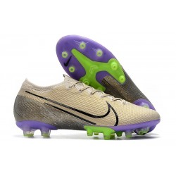 Buty piłkarskie Nike Mercurial Vapor 13 Elite AG-Pro kremowy czarny fioletowy