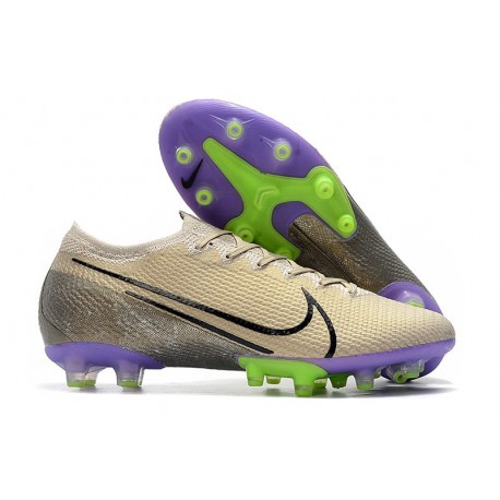 Buty piłkarskie Nike Mercurial Vapor 13 Elite AG-Pro kremowy czarny fioletowy