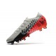 Buty Nike Mercurial Vapor 13 Elite AG-Pro Neymar Platyna Czarny Czerwony