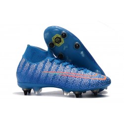 Nike Mercurial Superfly VII Elite SG-PRO AC Niebieski Czerwony