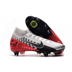 Nike Mercurial Superfly VII Elite SG-PRO AC Neymar Chrom Czarny Czerwony Platyna