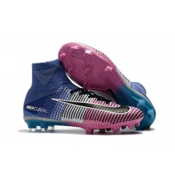 Nike Mercurial Superfly 5 FG Korki Pilkarskie - Niebieski Różowy