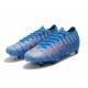 Nike Mercurial Vapor 13 Elite SG-PRO Anti-Clog Niebieski Czerwony