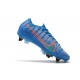 Nike Mercurial Vapor 13 Elite SG-PRO Anti-Clog Niebieski Czerwony