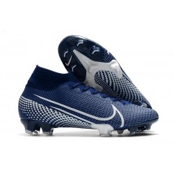 Nike Korki Pilkarskie Mercurial Superfly VII Elite SE FG -Niebieski Biały