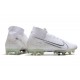 Buty piłkarskie Nike Mercurial Superfly VII Elite AG-PRO Biały Chrom