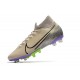 Nike Mercurial Superfly VII Elite AG-PRO Kremowy Czarny Fioletowy