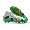 Nike Mercurial Superfly VII Elite AG-PRO Mbappe Szary Zielony Złoto