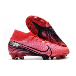 Nike Korki Pilkarskie Mercurial Superfly VII Elite SE FG -Czerwony Czarny