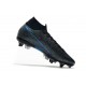 Nike Mercurial Superfly VII Elite SG-PRO AC Czarny Niebieski