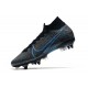 Nike Mercurial Superfly VII Elite SG-PRO AC Czarny Niebieski