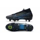 Nike Mercurial Superfly VII Elite SG-PRO AC Czarny Niebieski