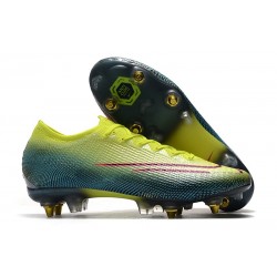 Nike Mercurial Vapor 13 Elite SG-PRO Anti-Clog Żółty Czarny Zielony