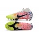 Neymar Nike Mercurial Superfly 7 Elite DF FG -Biały Czarny Niebieski Żółty