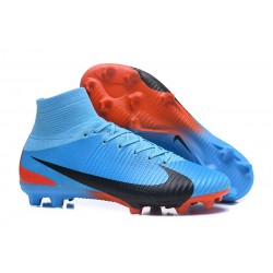 Nike Mercurial Superfly 5 FG Korki Pilkarskie - Niebieski Czarny