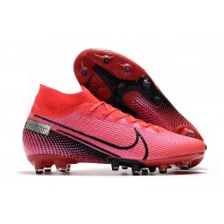 Buty piłkarskie Nike Mercurial Superfly VII Elite AG-PRO Czerwony Czarny