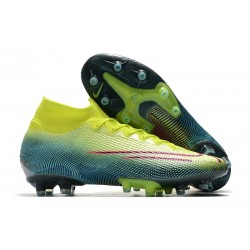 Buty Nike Mercurial Superfly VII Elite AG-PRO Żółty Czarny Zielony