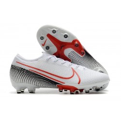 Buty Nike Mercurial Vapor 13 Elite AG-Pro Biały Czerwony Czarny