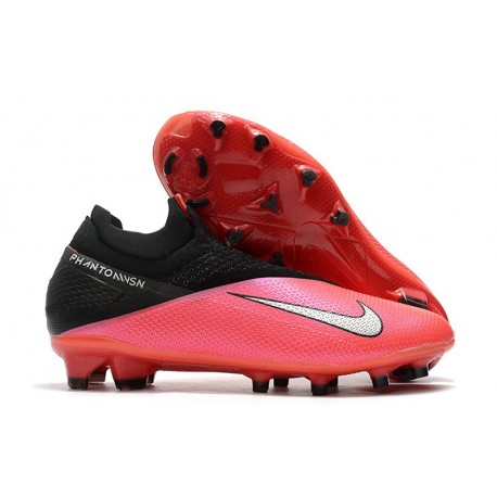 Buty Piłkarskie Nike Phantom VSN 2 Elite DF FG Czerwony Srebrny Czarny