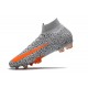 Nike Mercurial Superfly 7 CR7 Elite DF FG -Biały Pomarańczowy Czarny