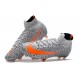 Nike Mercurial Superfly 7 CR7 Elite DF FG -Biały Pomarańczowy Czarny